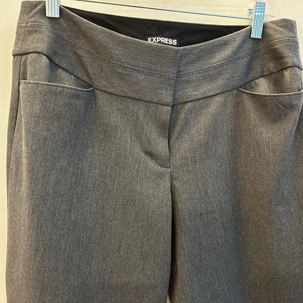 Express Editor Dark Grey Pants - Picture 3 of 8